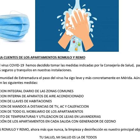 Apartamento Romulo Y Remo-Romulo Mérida Eksteriør billede